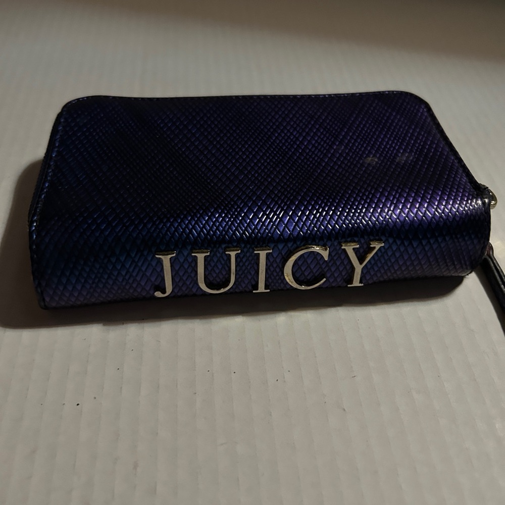 Juicy Couture Shimmering Purple Wallet